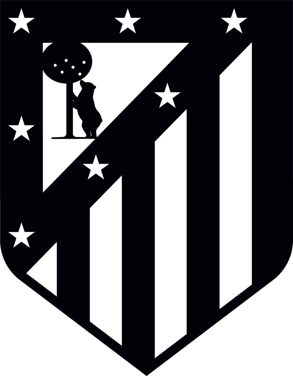 atletico Cuadro Atlético de Madrid – 1 pieza, 40 × 30 cm
